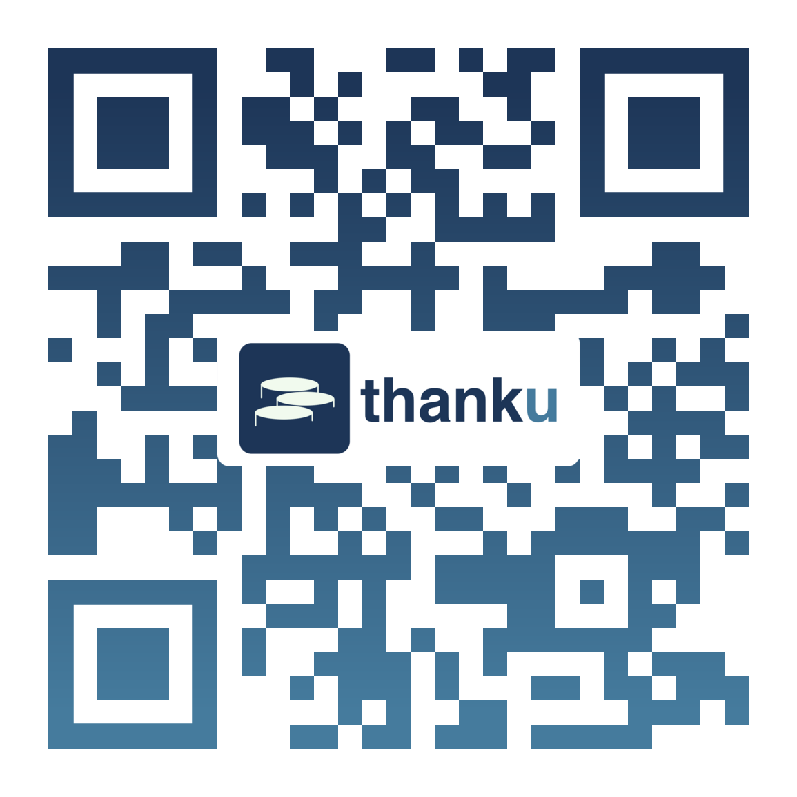 Example thanku QR Code